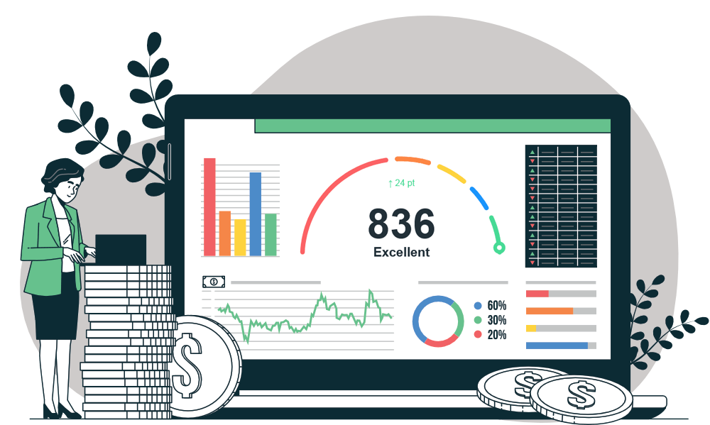 retirement security score hero image user using the system